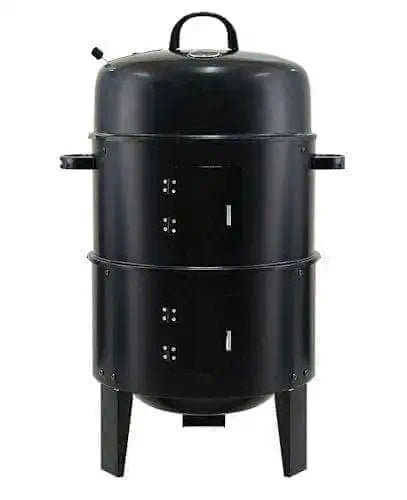 3-in-1 Charcoal BBQ Smoker Griller & Roaster ~ Mitch's Backyard