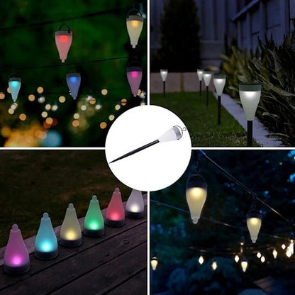 3 Mode Solar LED Colorful Garden Light ~ Mitch's Backyard