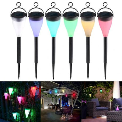 3 Mode Solar LED Colorful Garden Light ~ Mitch's Backyard