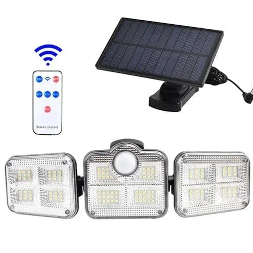 3 Mode Solar LED Motion Sensor Spotlight ~ Mitch's Backyard