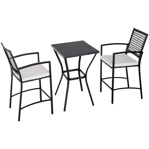 3 PC Bistro Bar Set ~ Mitch's Backyard