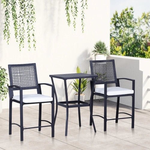 3 PC Bistro Bar Set ~ Mitch's Backyard