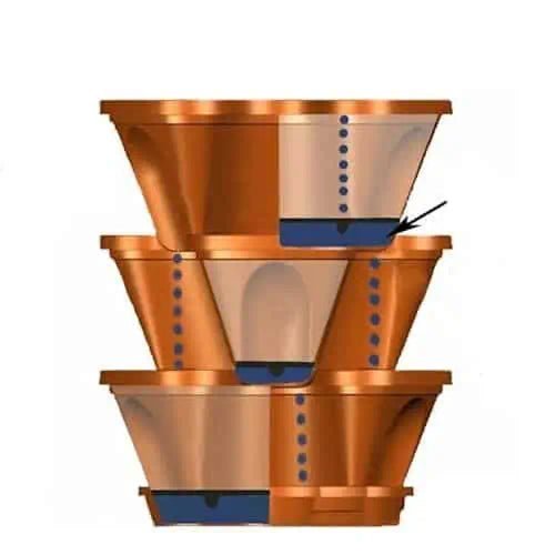 3-Tier Stackable Planter ~ Mitch's Backyard