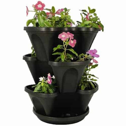 3-Tier Stackable Planter ~ Mitch's Backyard