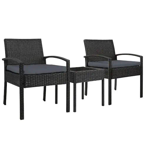 3 PC Rattan Patio Set