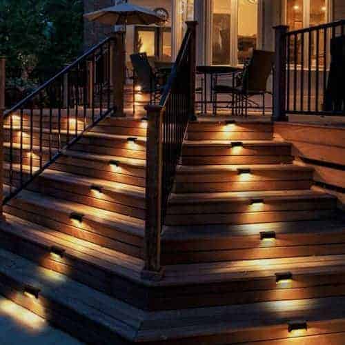 4 LED Solar Light Set ~ Mitch's Backyard