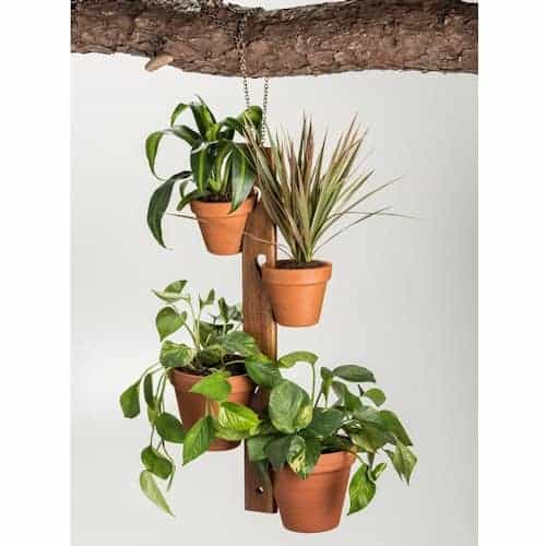 4 Pot Hanging Plant Holder ~ Mitch's Backyard