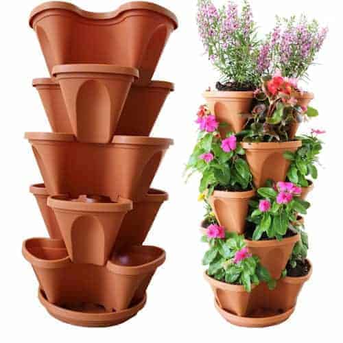 5-Tier Stackable Planter ~ Mitch's Backyard