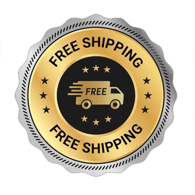 Free shipping badge