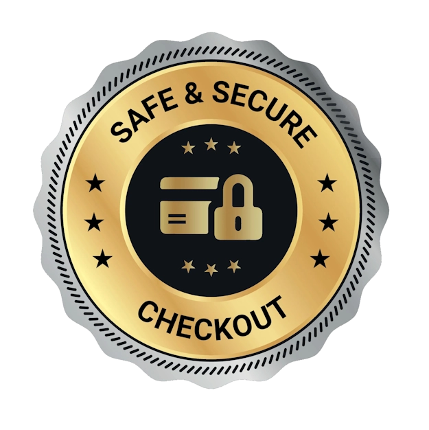 Safe & secure checkout badge