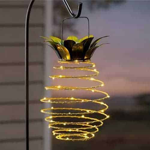 Unique LED Solar Pineapple Garden Light