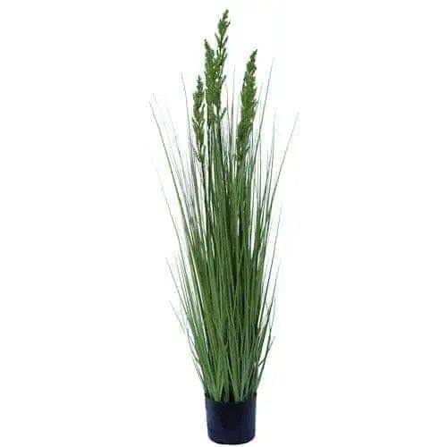 Artificial Potted Flowering Native Grass ~ Mitch's Backyard