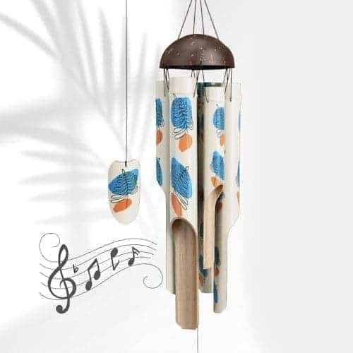 Bamboo Wind Chimes ~ Mitch's Backyard