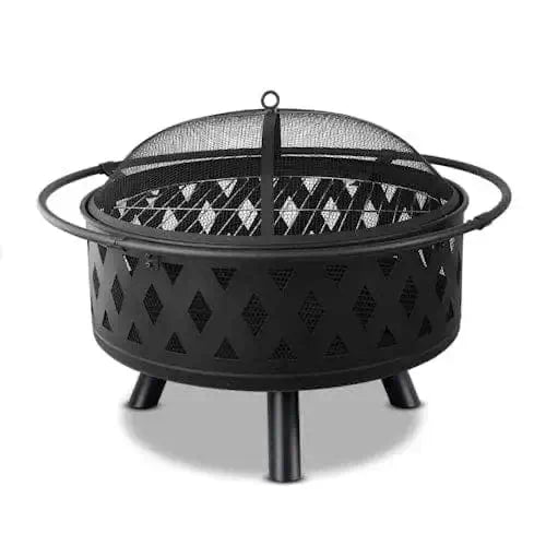 Fire Pit / Charcoal BBQ Grill ~ Mitch's Backyard