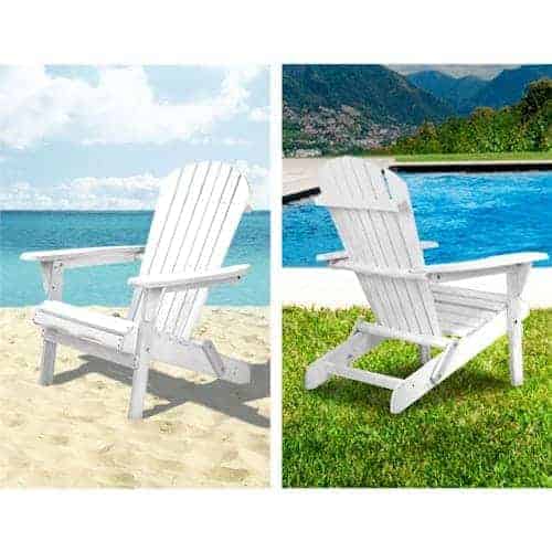 Foldable Classic Adirondack Style Chair ~ Mitch's Backyard