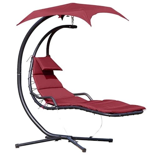 Hanging Sun Lounge Chair ~ Mitch's Backyard