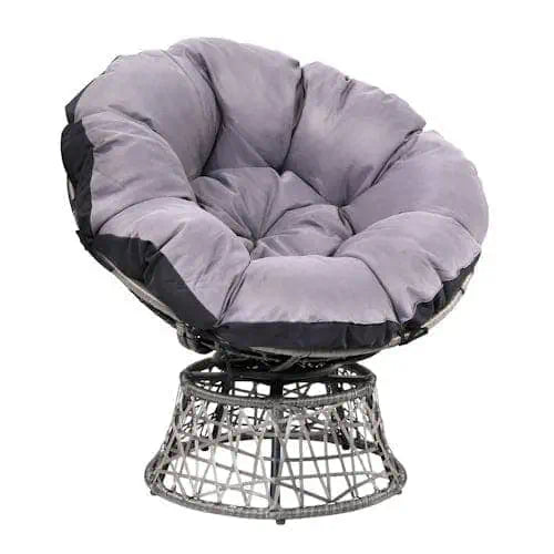 Papasan Rattan Chair ~ Mitch's Backyard