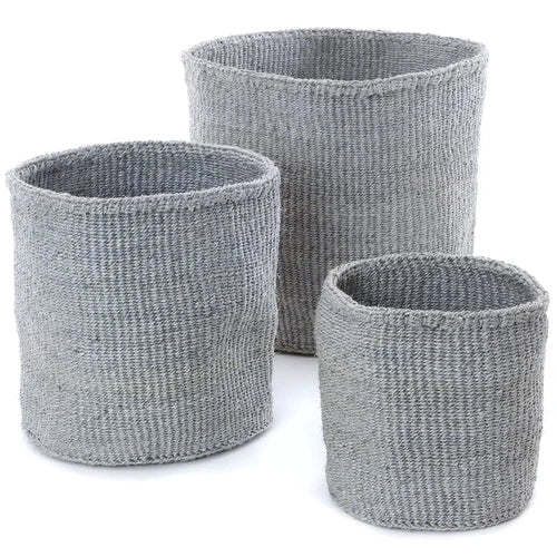 Sisal Nesting African Storage / Planter Set ~ Mitch's Backyard