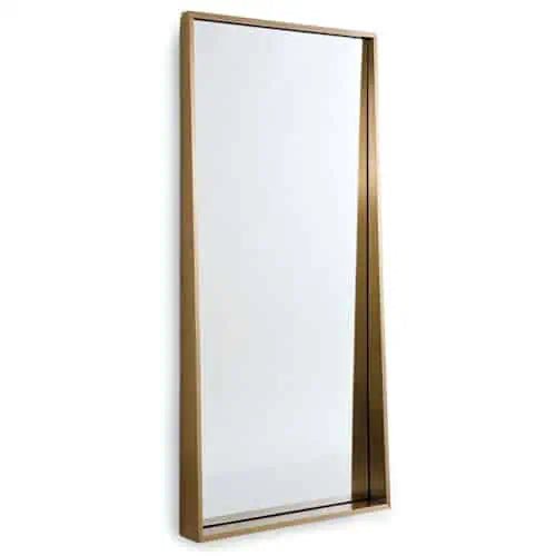 100% All Brass Outdoor Mirror ~ Mitch's Backyard