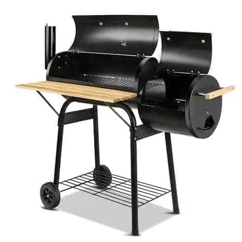 2-in-1 Offset BBQ & Smoker ~ Mitch's Backyard