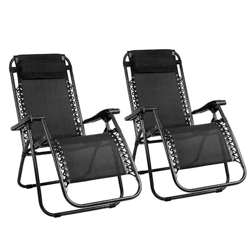 2 Zero Gravity Reclining Chair Set ~ Mitch's Backyard