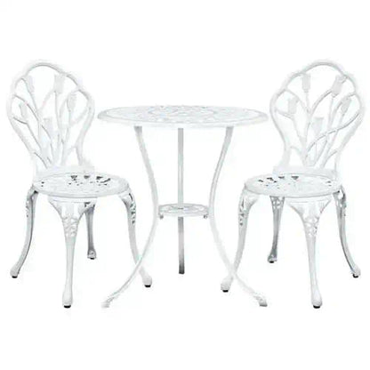 3 PC Bistro Table & Chairs ~ Mitch's Backyard